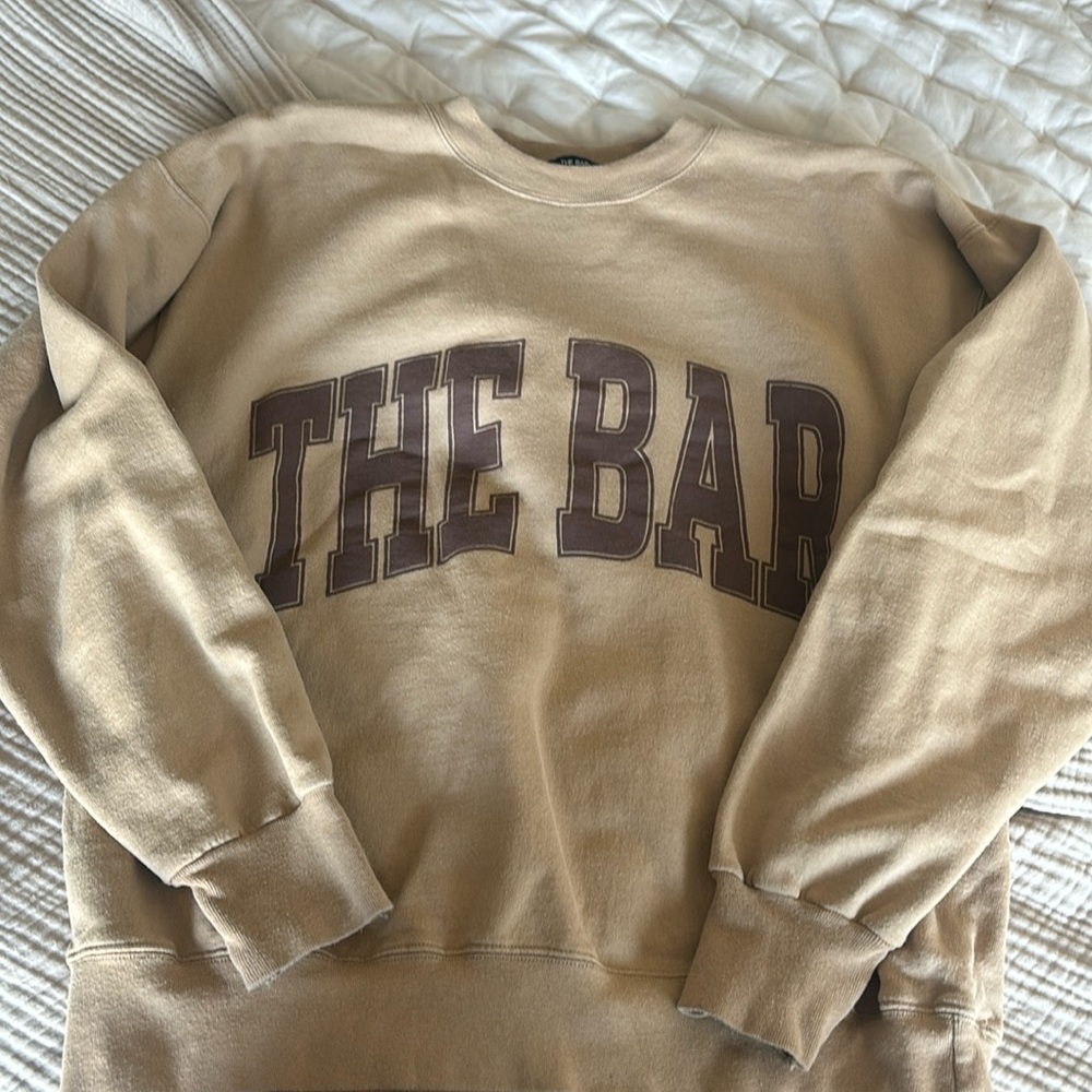 THE BAR chocolate chip sweatshirt